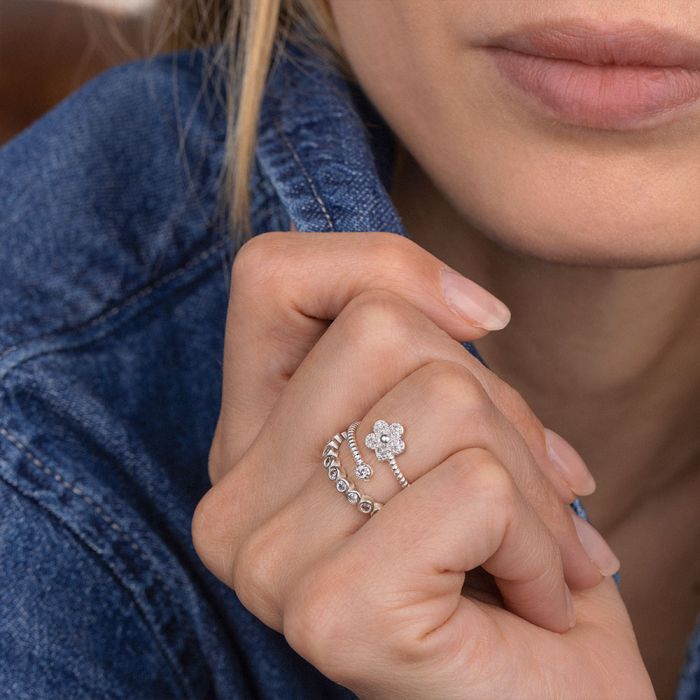 Anello fiore