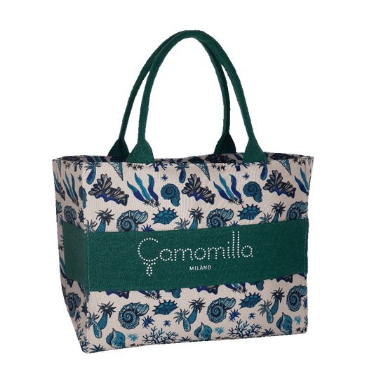 Borsa Mare Fiori M
