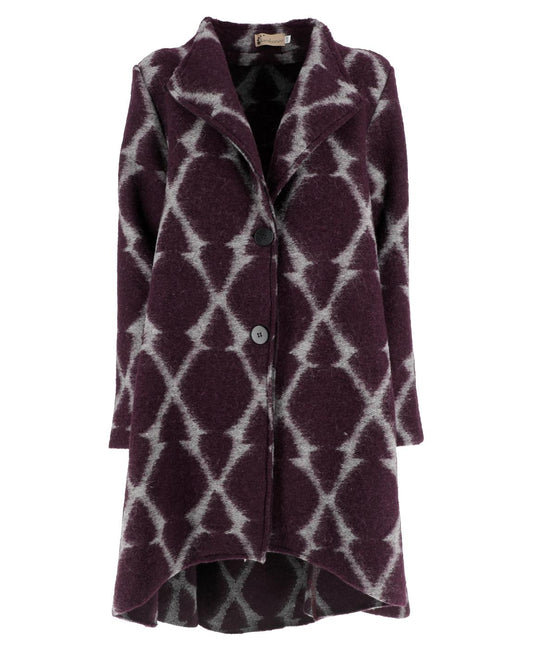 Cappotto Tessa bordeaux