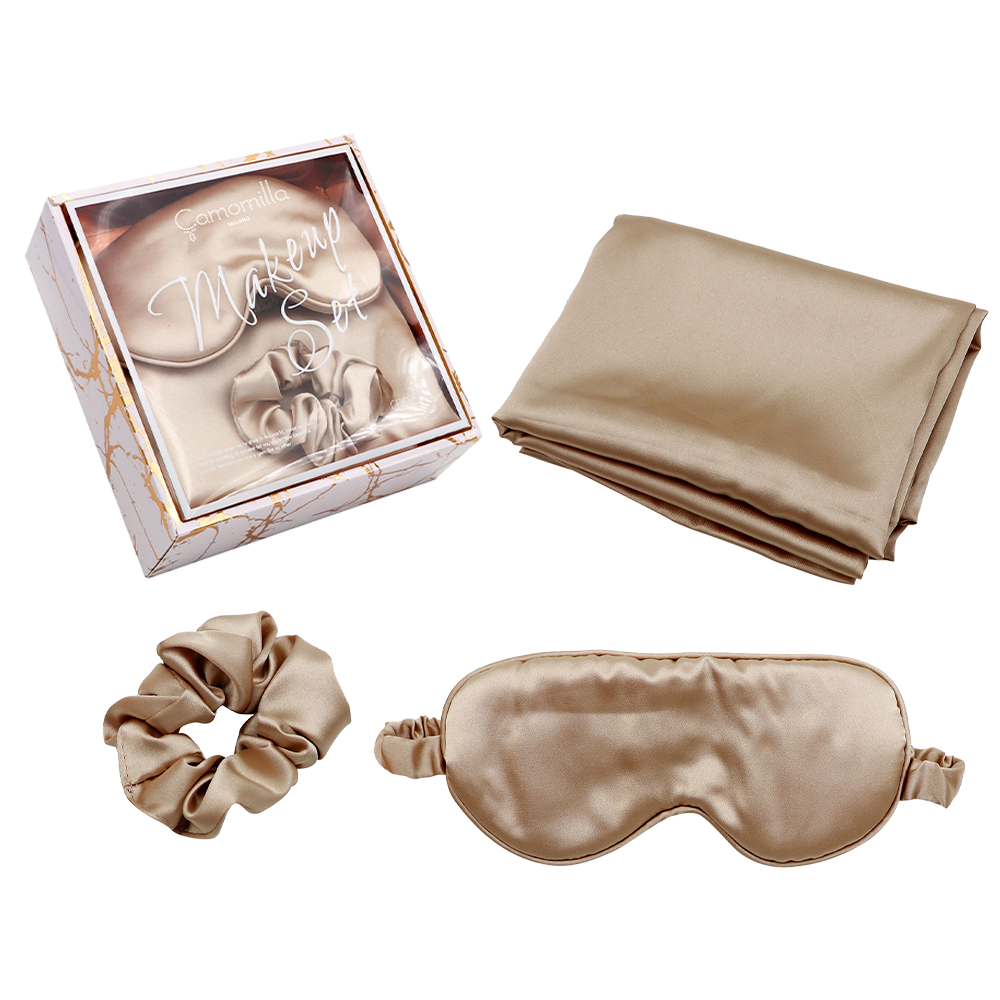 Set bellezza viaggio Rosegold Satin