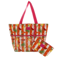 Borsa mare con busta Tropical
