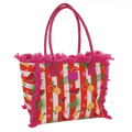 Borsa mare frangia Tropical
