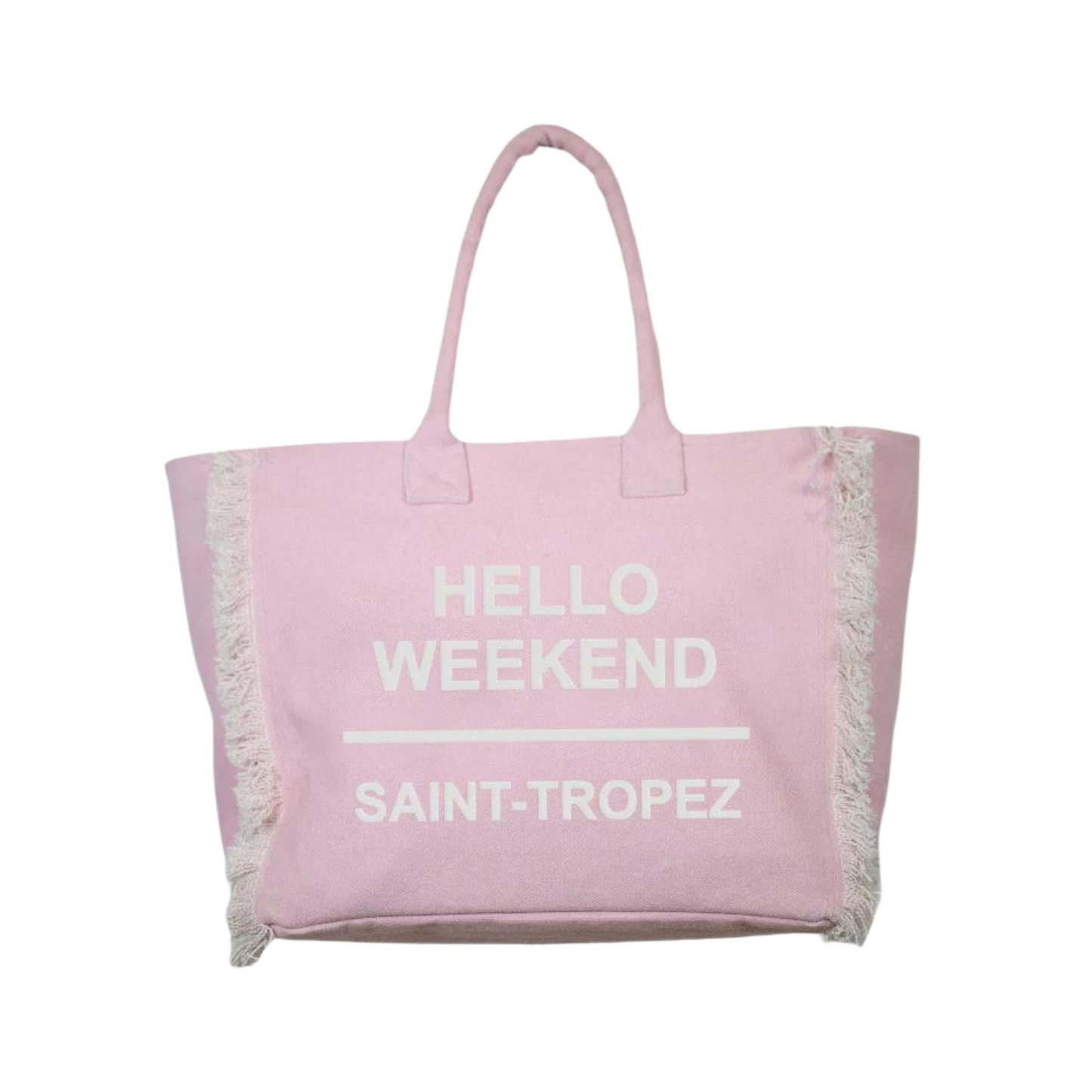 Borsa mare Hello Weekend St. Tropez rosa 37x33