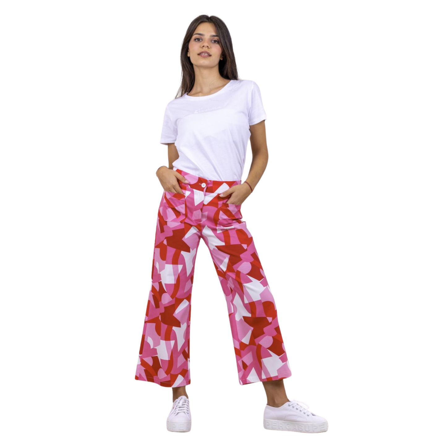 Pantalone vanity rosa