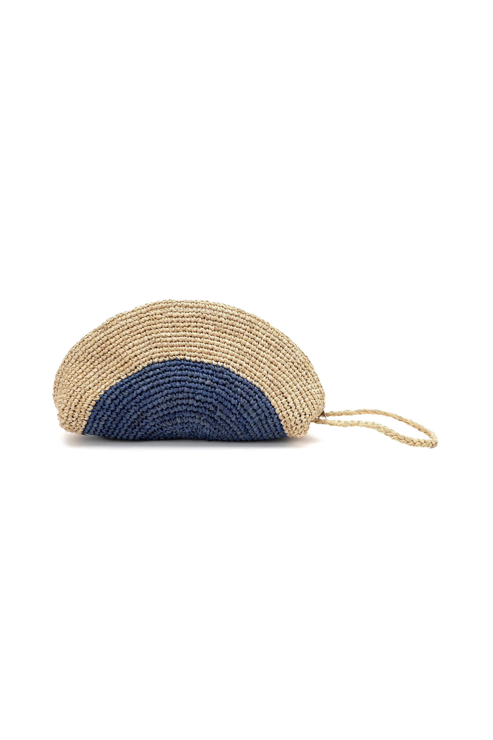 Trousse rafia ventaglio