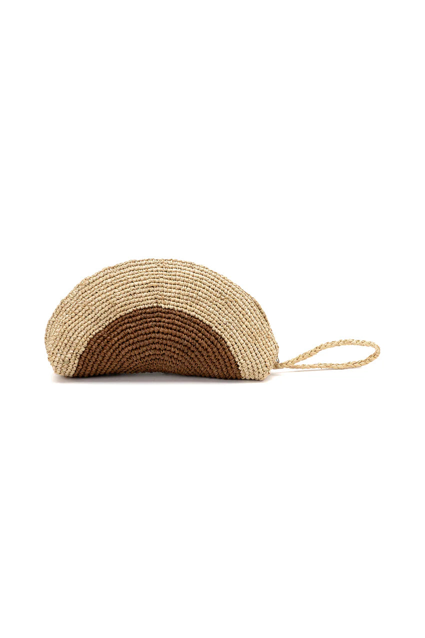 Trousse rafia ventaglio