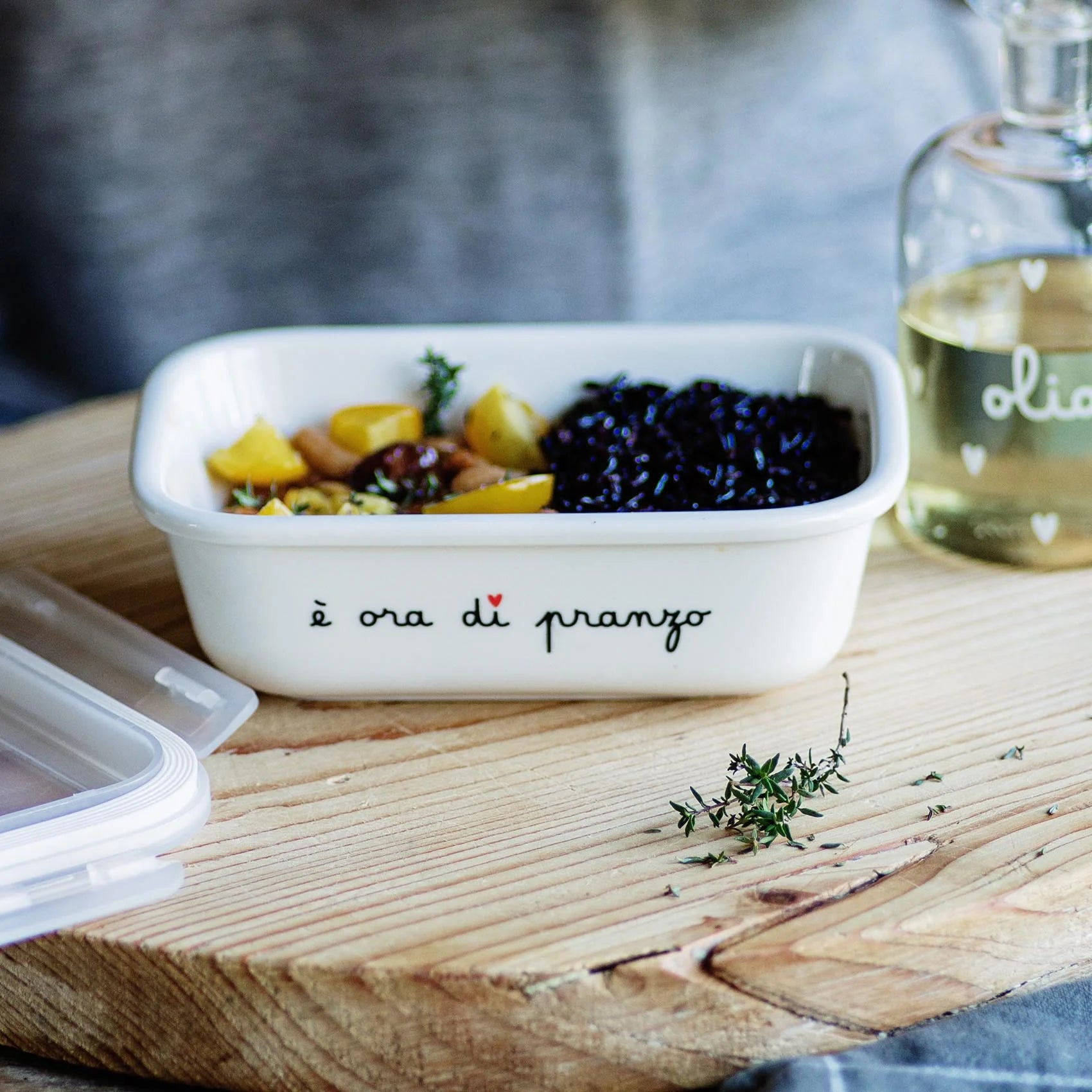 Contenitore È ora di pranzo - tg M