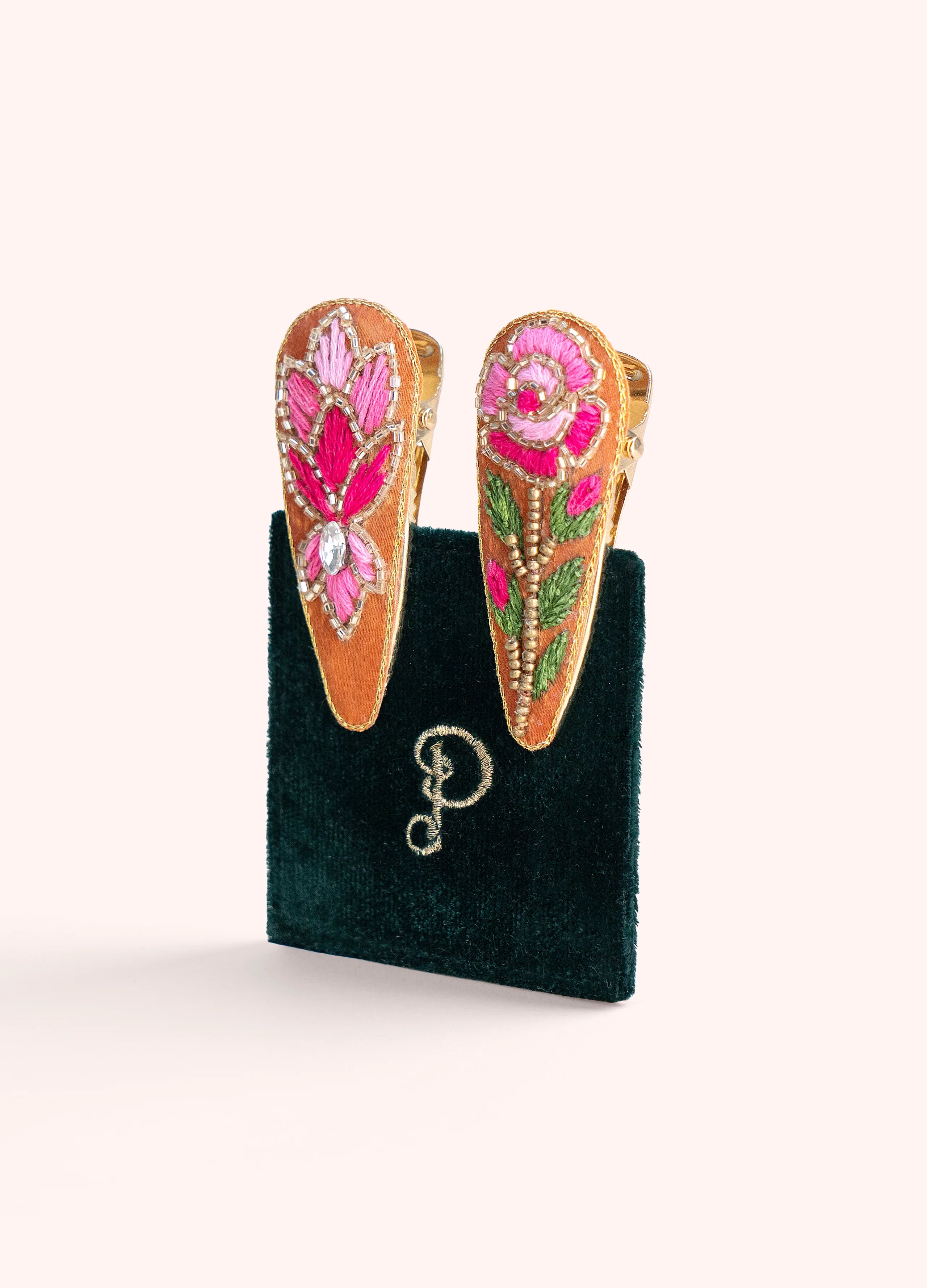 Mollette capelli rosa