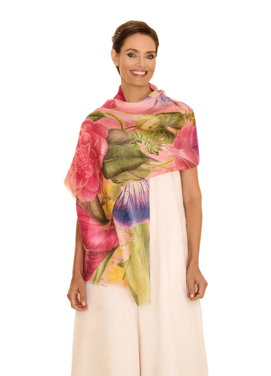 Pashmina petali di fiore