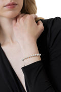 Bracciale elastico rondelle bombate