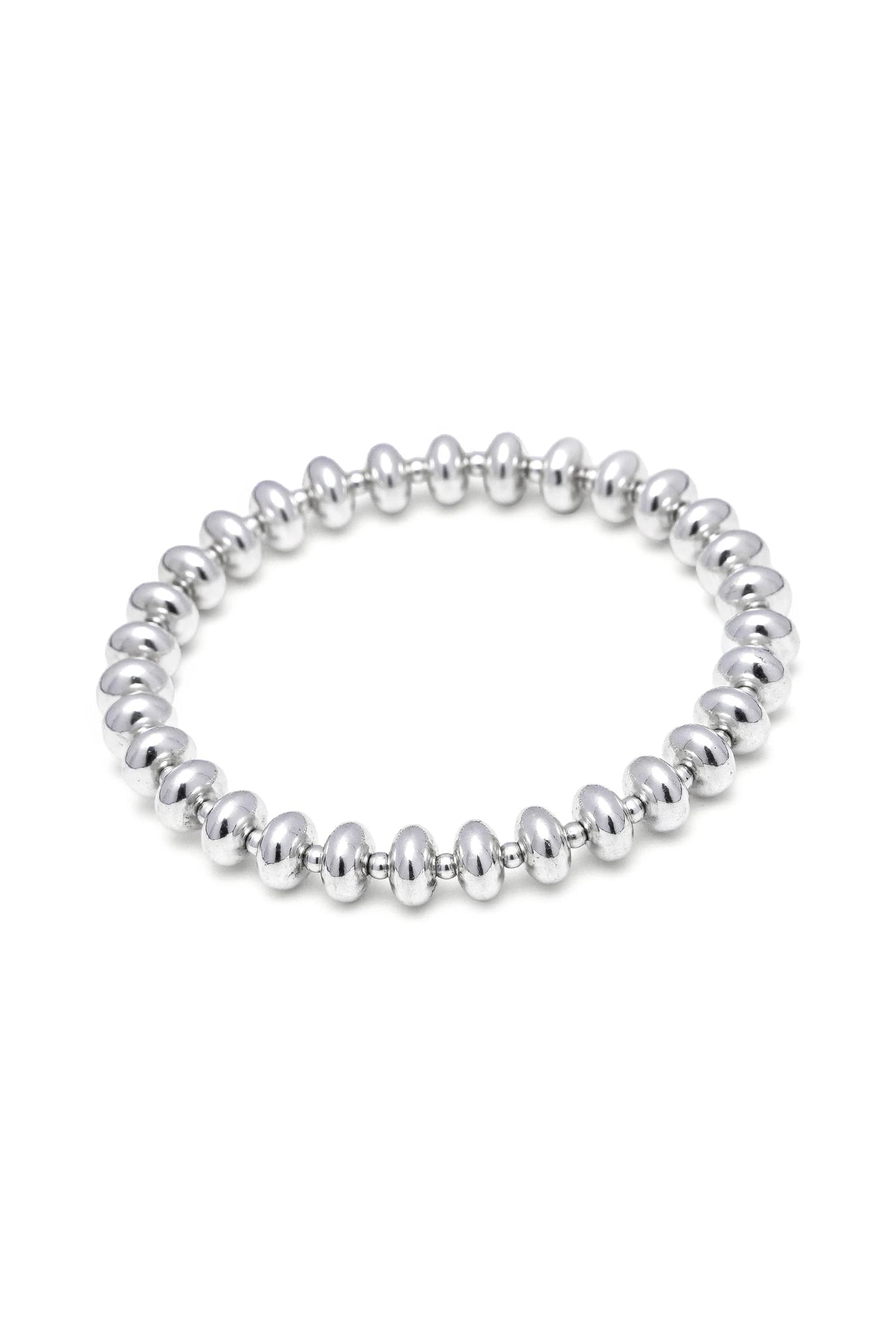 Bracciale elastico rondelle bombate