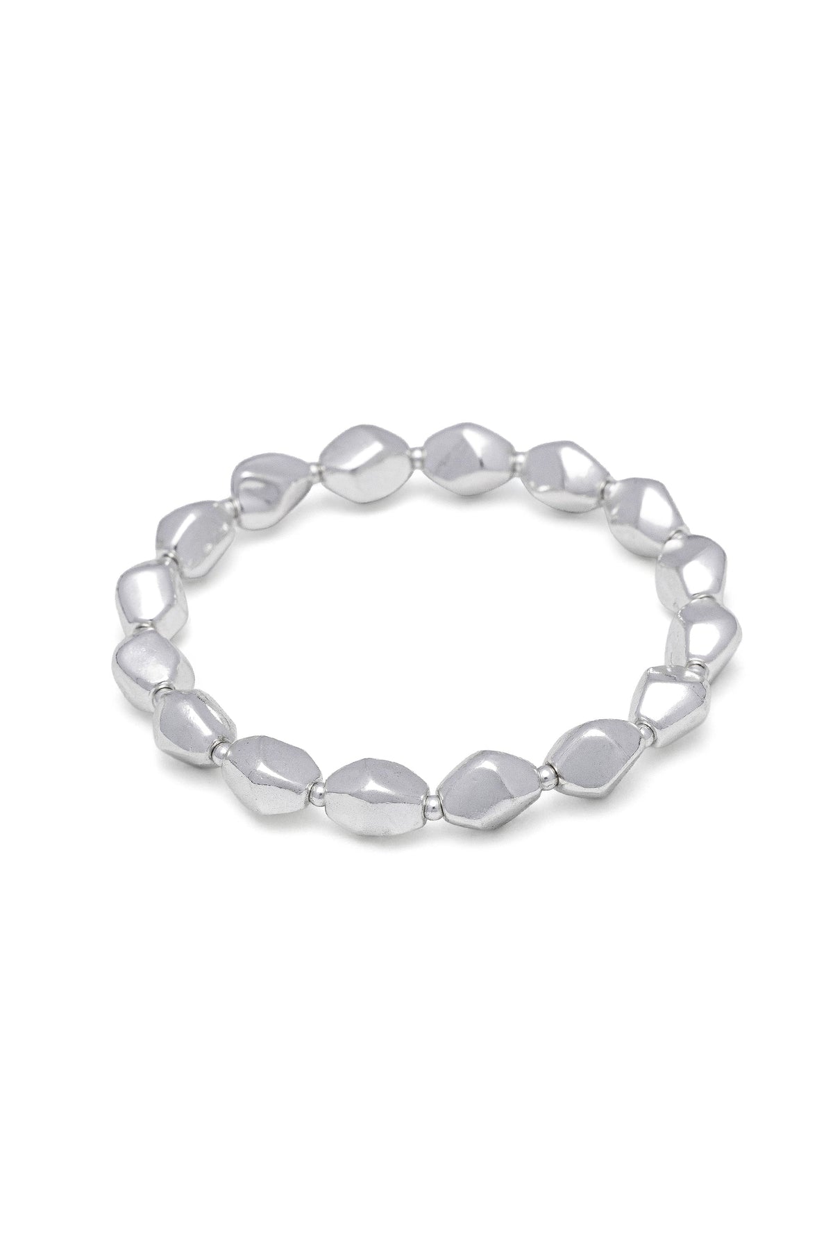 Bracciale elastico ciottoli