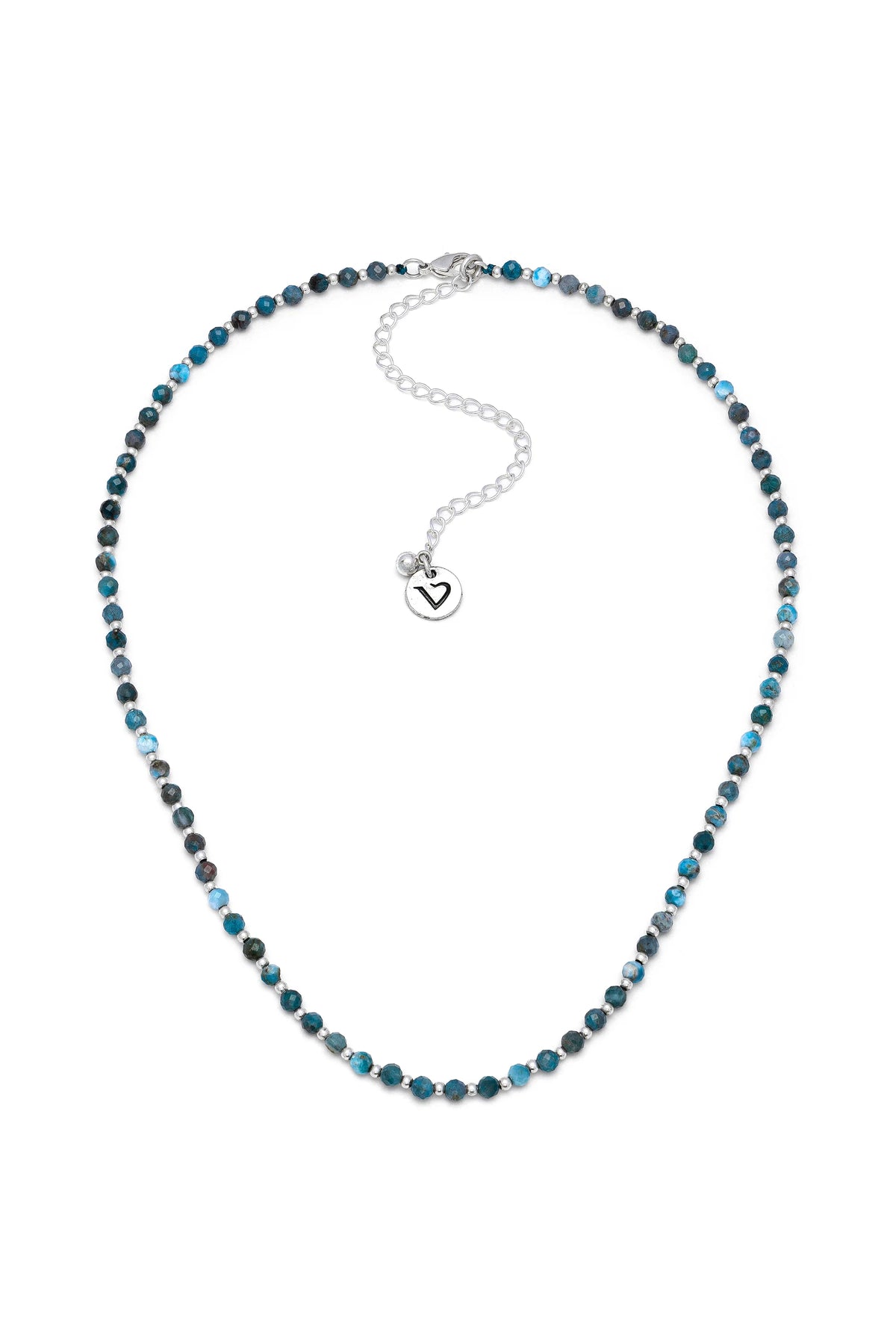 Collana corta con apatite