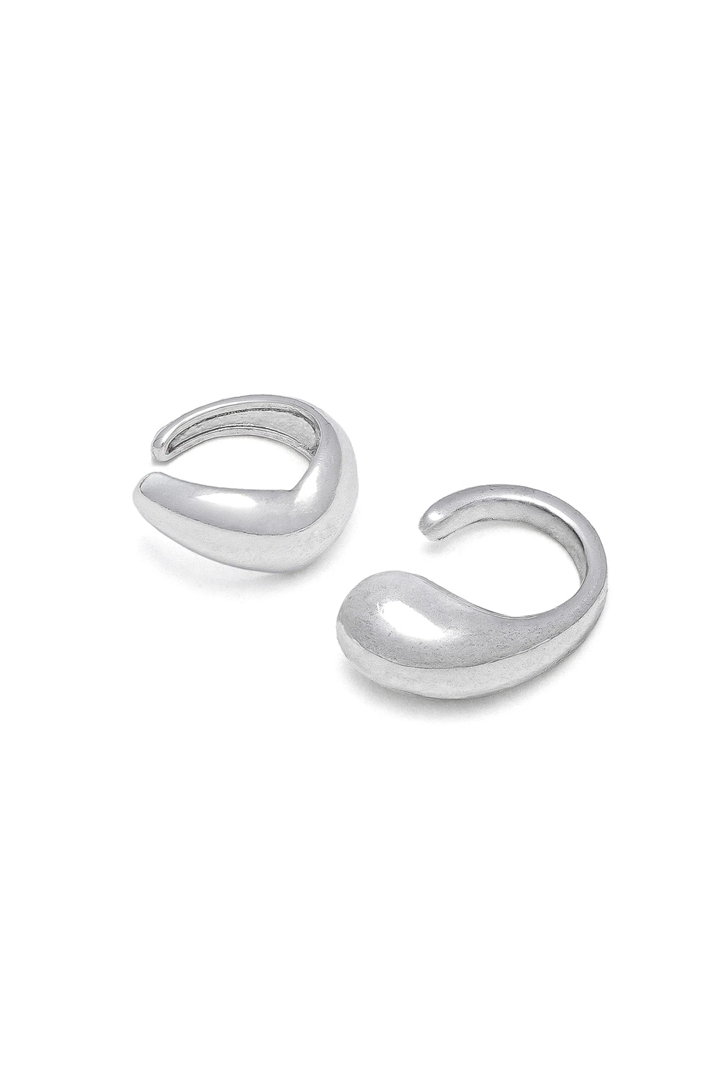 Ear cuff bombato set 2