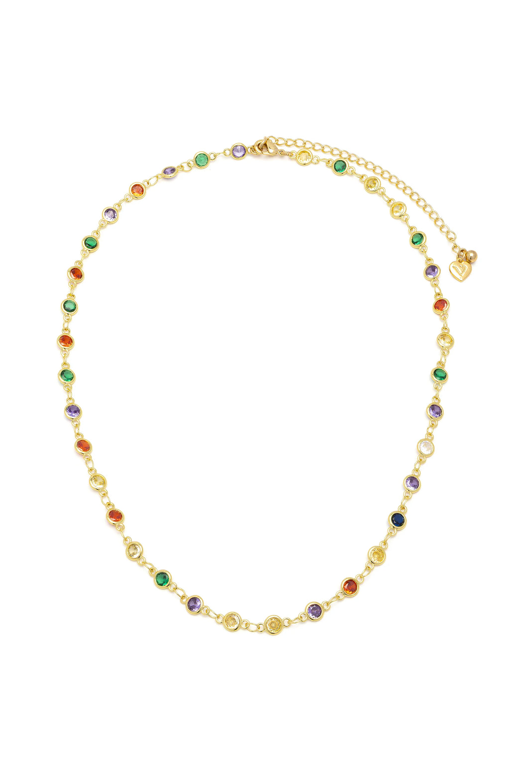 Collana tennis zirconi