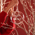 Pallina cuore Buon Natale