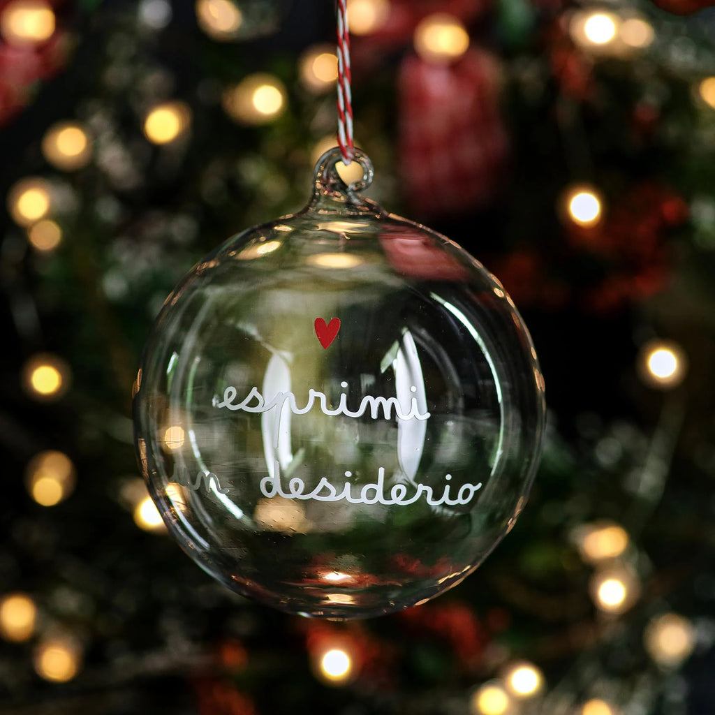 Pallina cuore Esprimi un desiderio