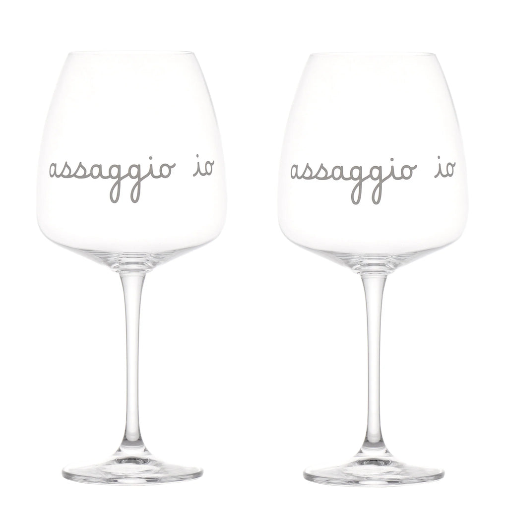 Set 2 calici Assaggio io