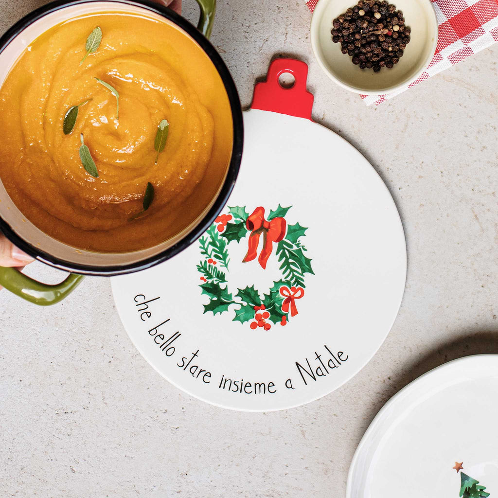 Sottopentola palla Che bello stare insieme a Natale