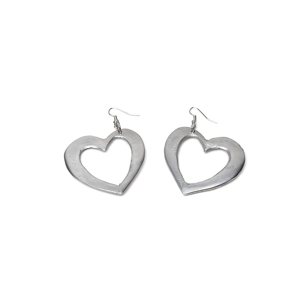 Orecchini cuore forato