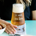 Set 2 Bicchieri birra Ci vuole una birra