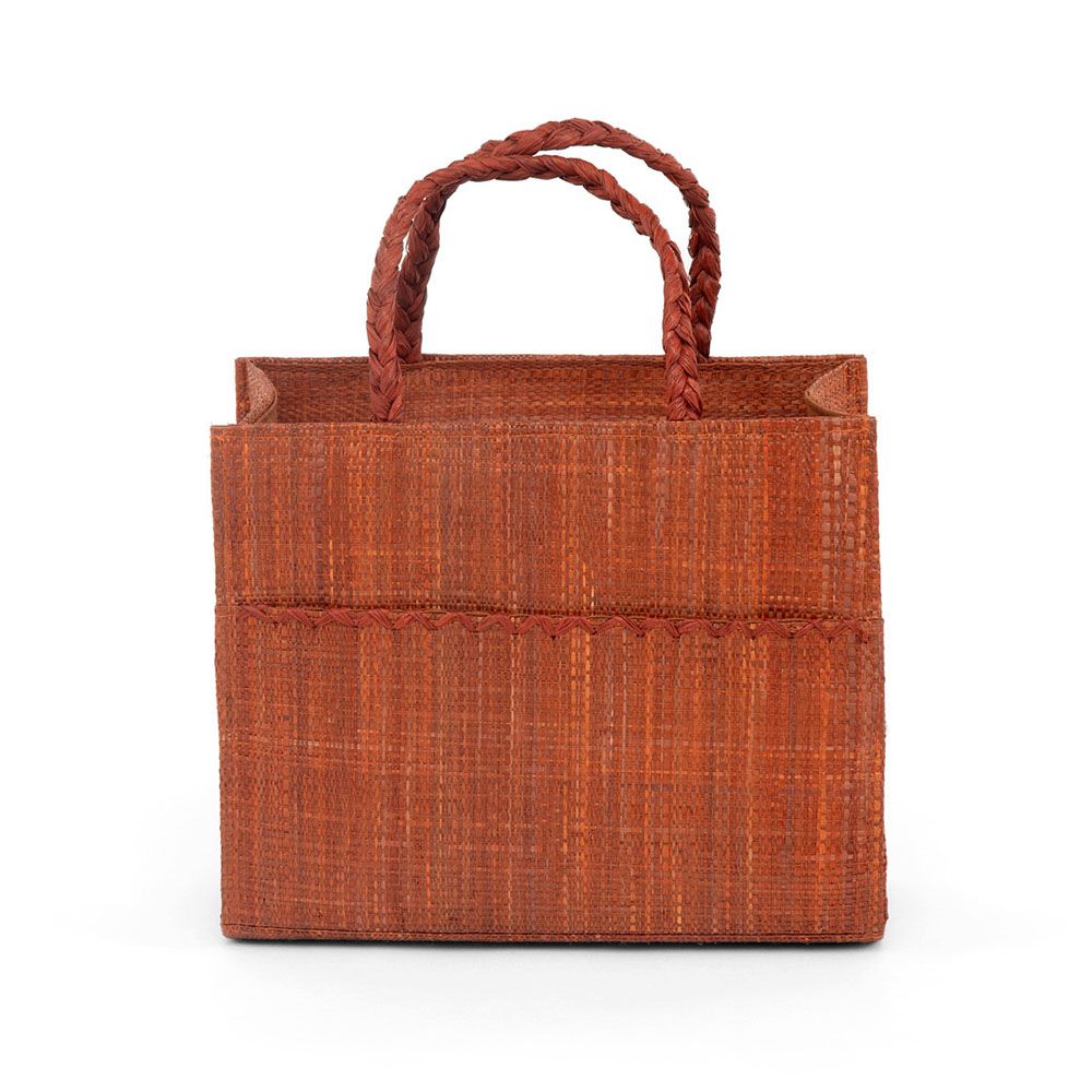 Borsa rafia rigida grande