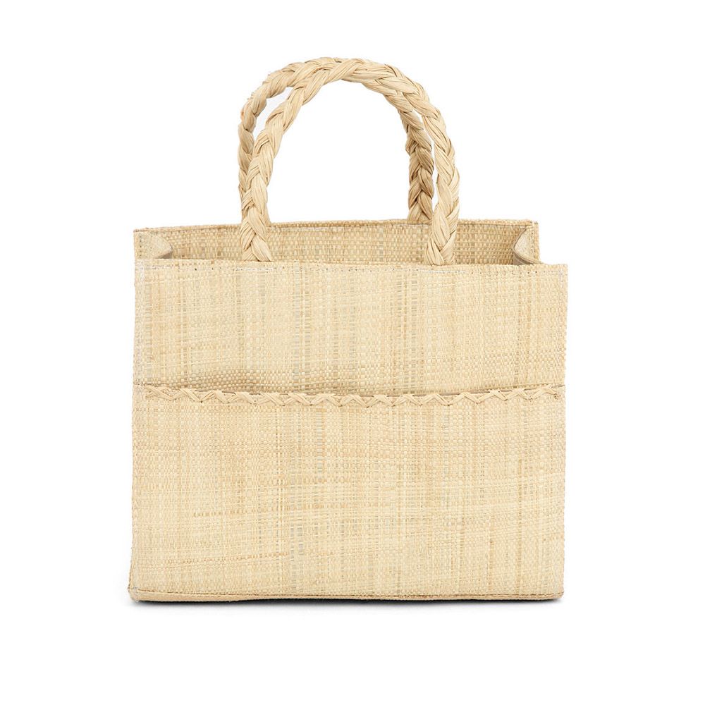 Borsa rafia rigida grande