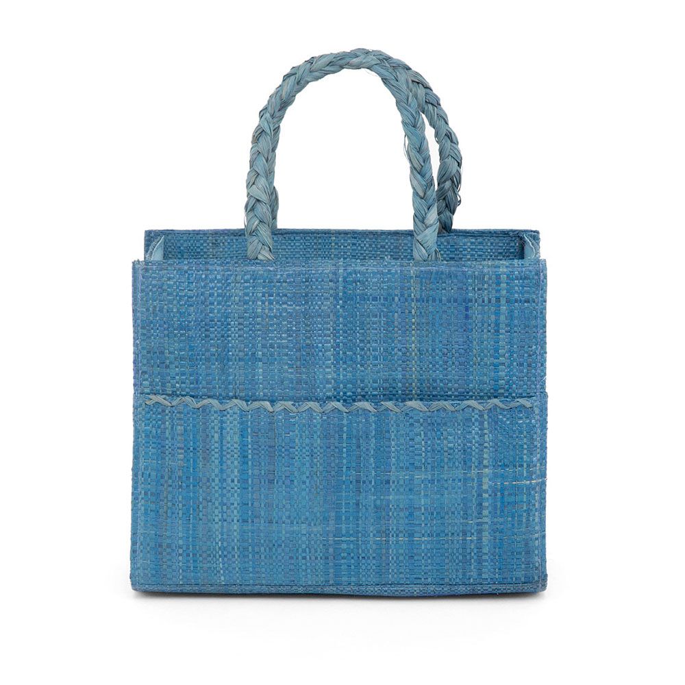 Borsa rafia rigida grande