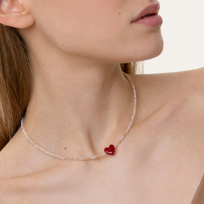 Collana minimal cuore