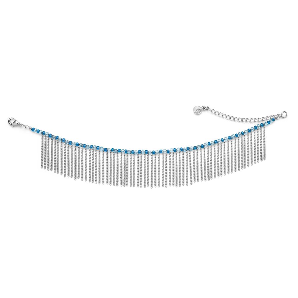Cavigliera mini catene pendenti