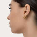 Orecchini hoops serpenti piccoli