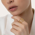Anello ovali fascia