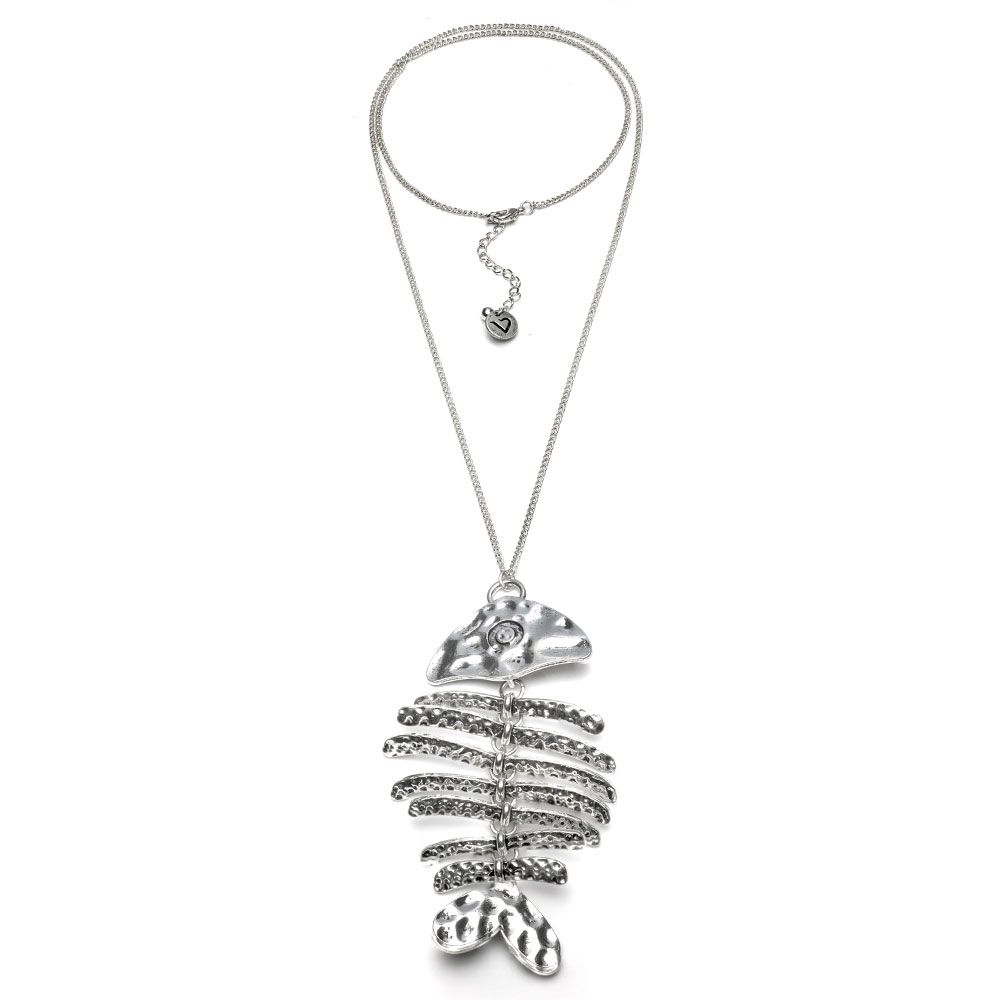 Collana pendente lisca