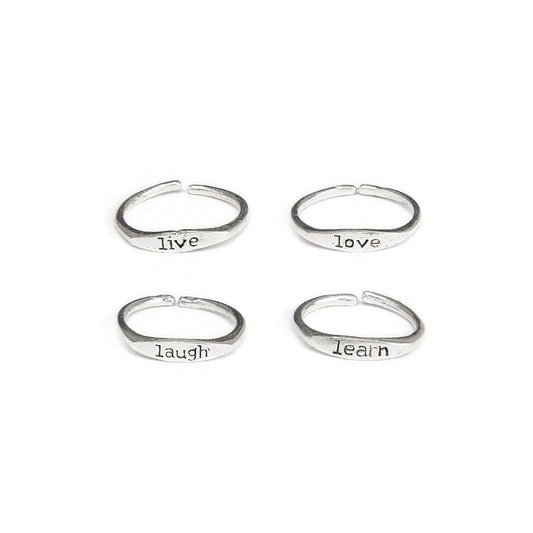Anello live love laugh learn