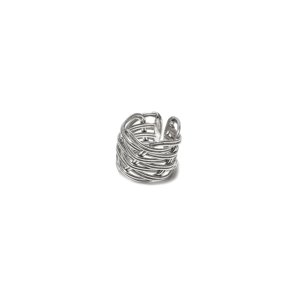 Anello fascia intrecciata