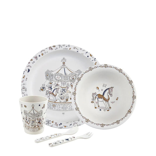 Set pappa giostra cavalli