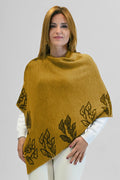 Poncho fiorato