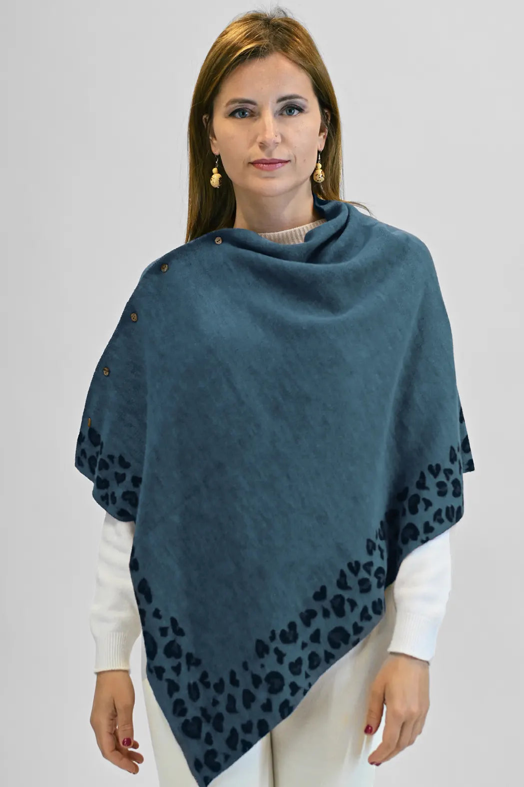 Poncho cuori