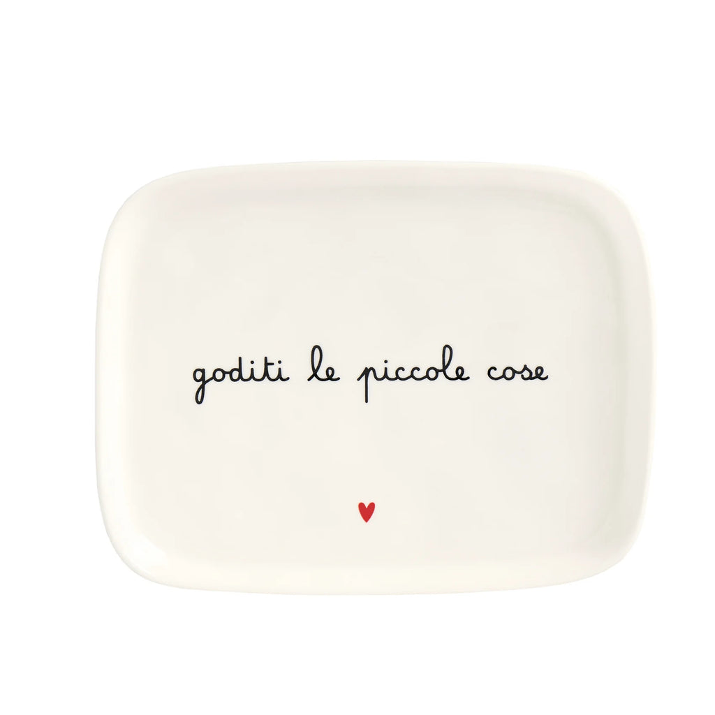 Piatto Goditi le piccole cose