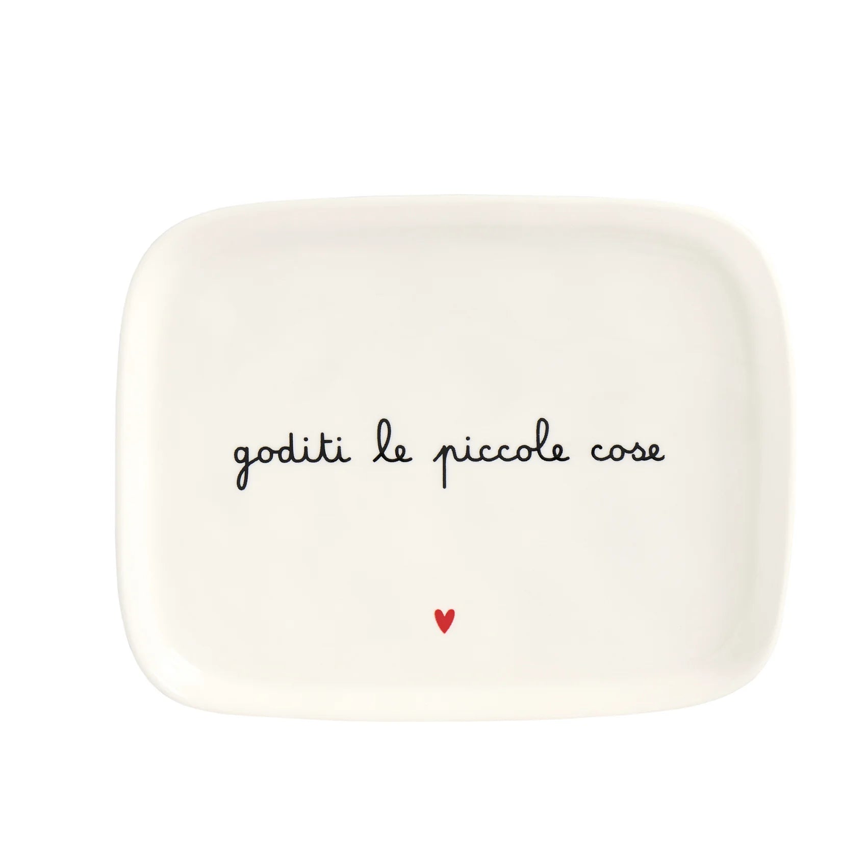 Piatto Goditi le piccole cose