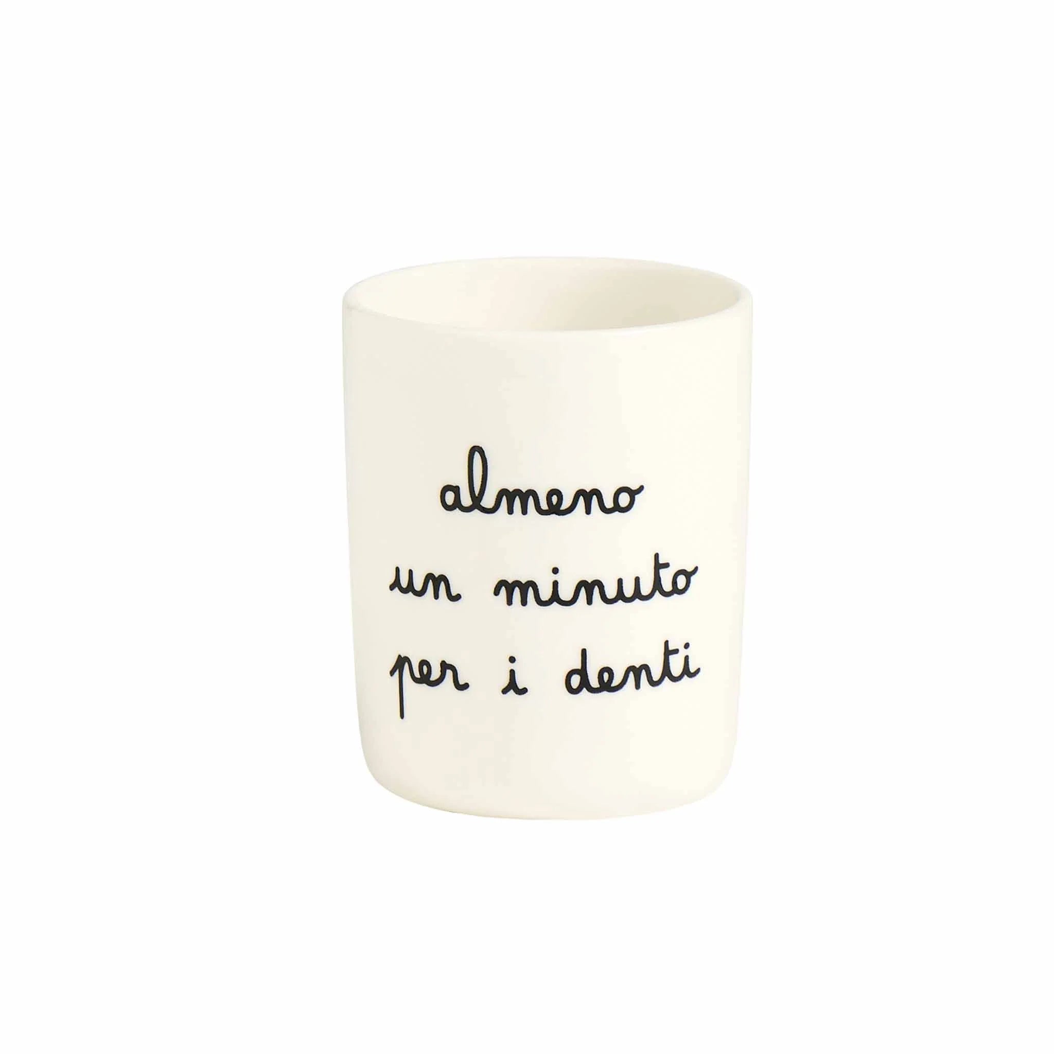 Portaspazzolino Almeno un minuto per i denti