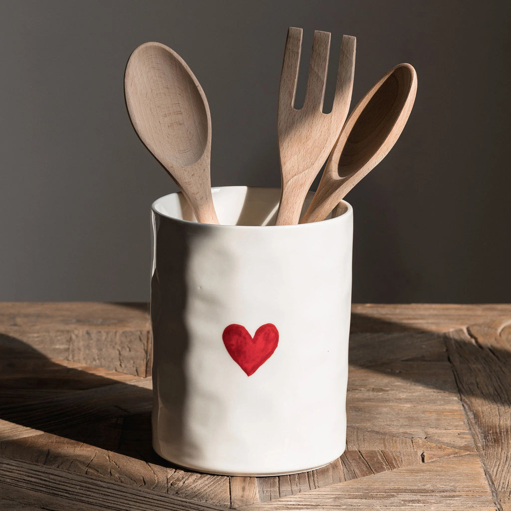 Portamestoli e posate Cuore