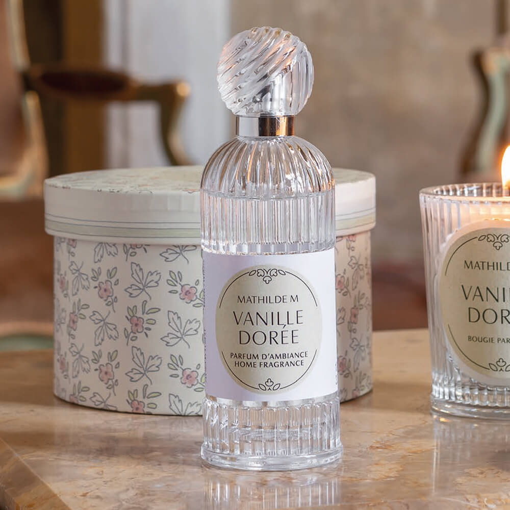 Profumatore spray ambiente Vanille Dorée