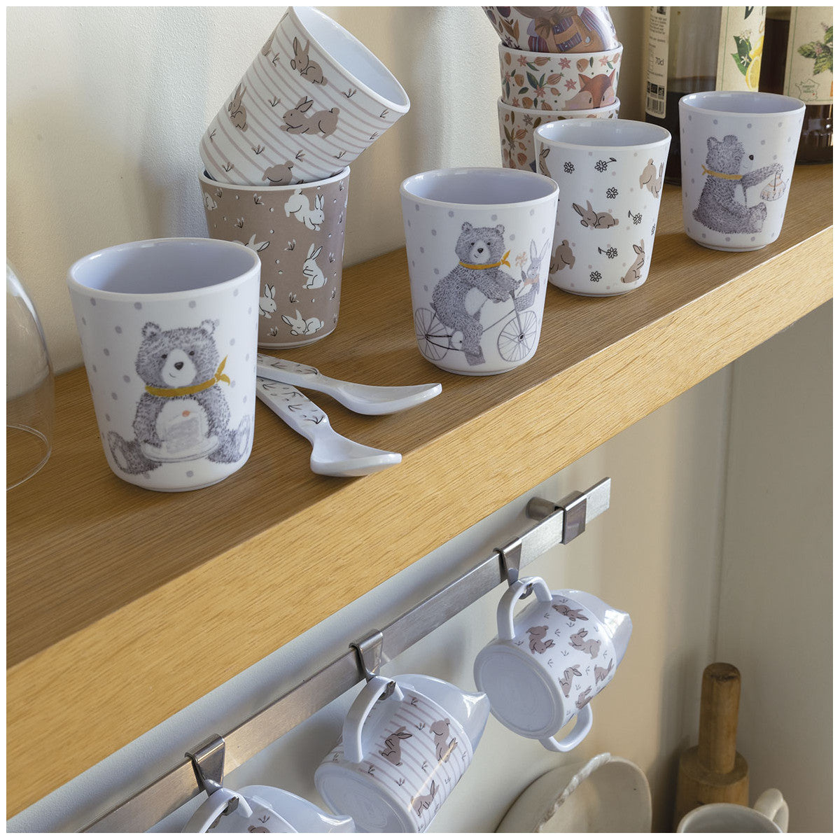 Set bicchierini orso