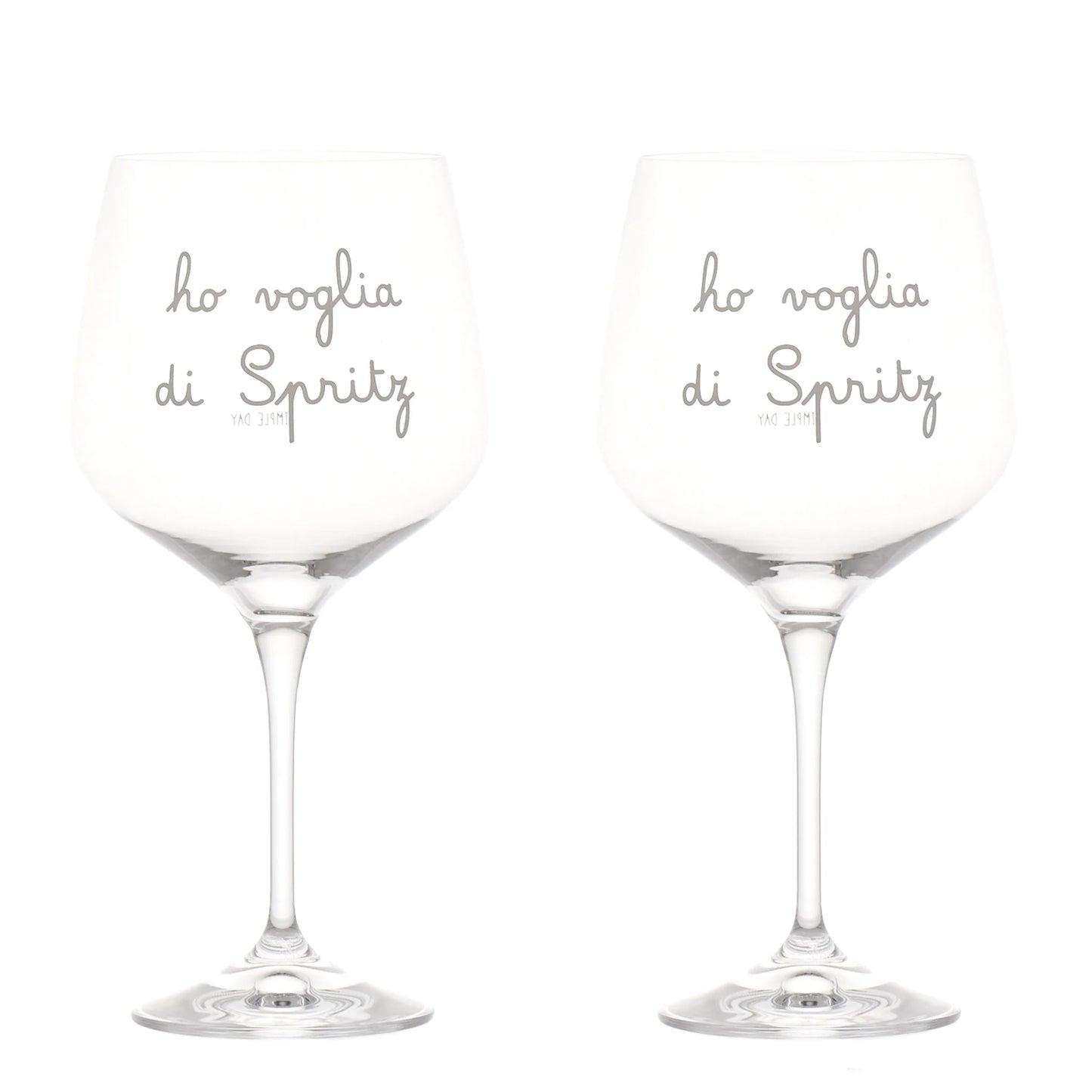 Set 2 calici Ho voglia di Spritz