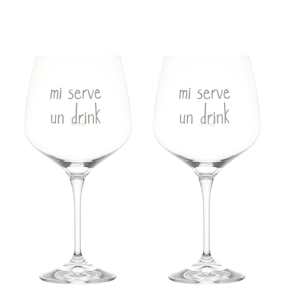 Set 2 calici Mi serve un drink
