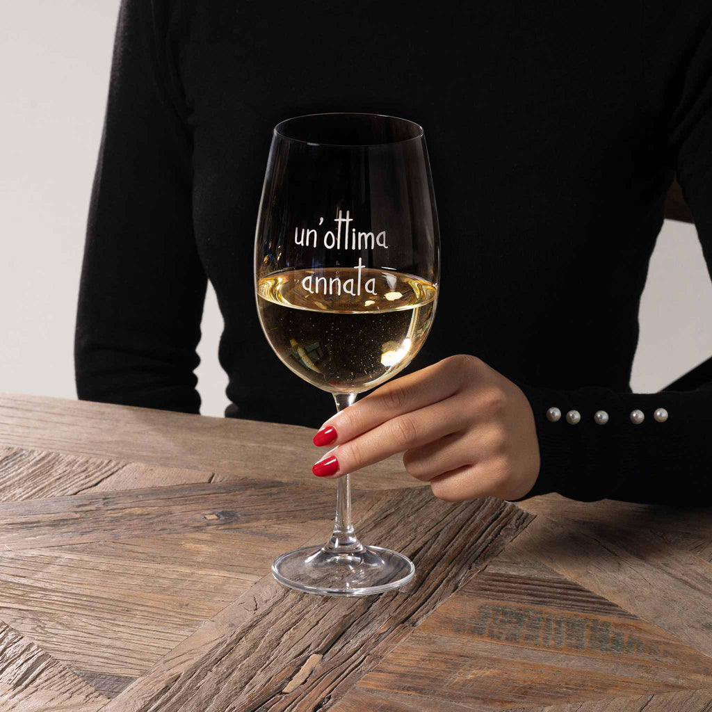 Set 2 calici Un'ottima annata