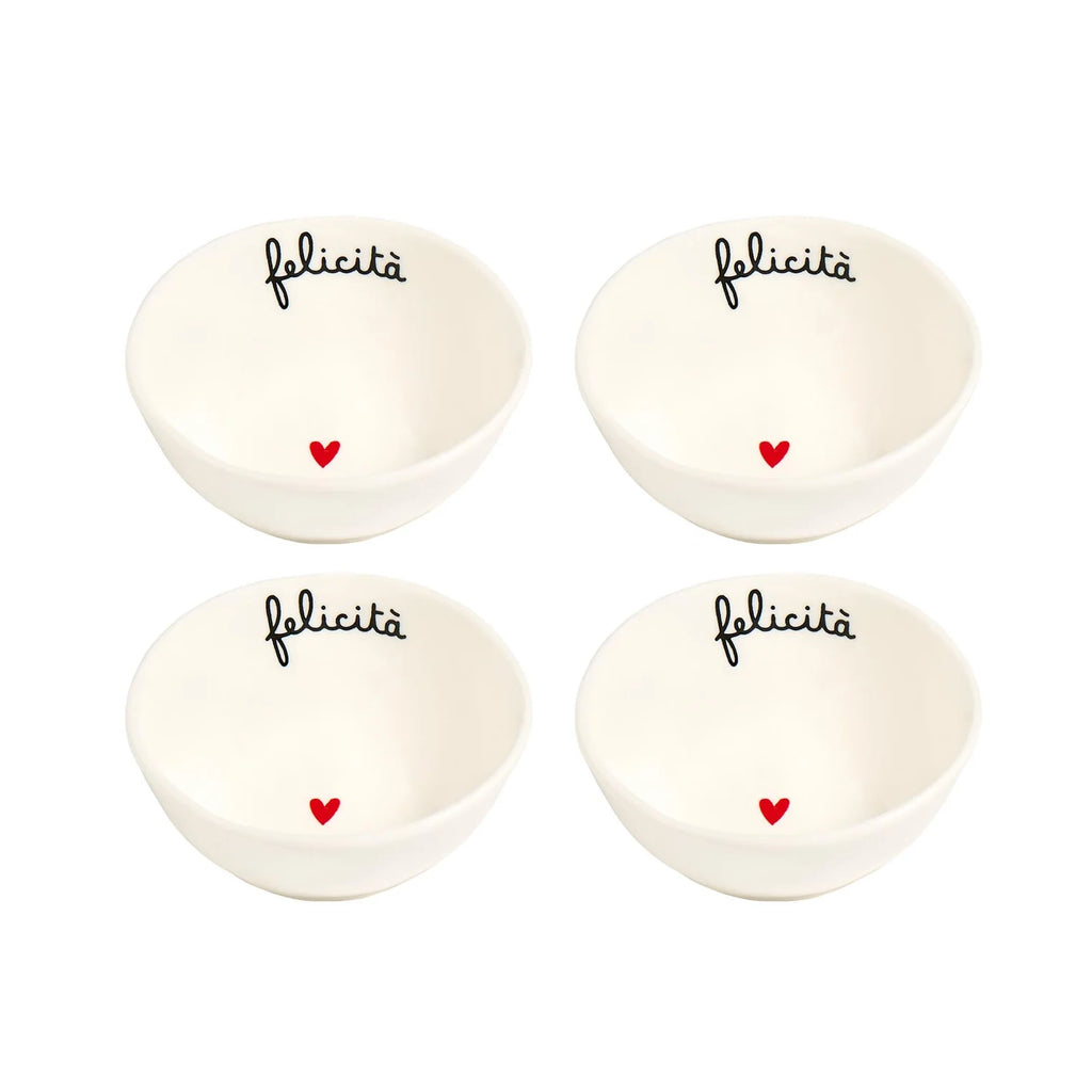 Set 4 Coppette Felicità