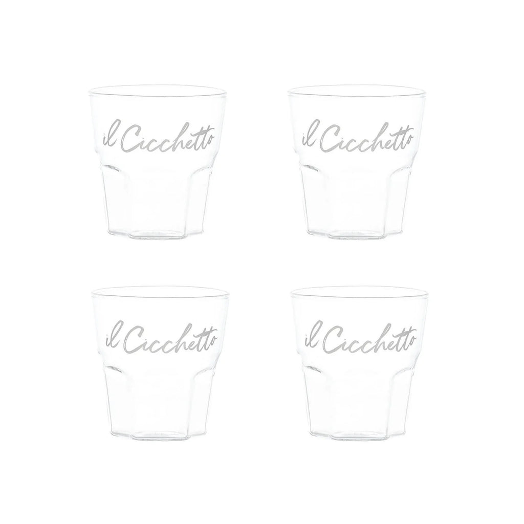 Set 4 bicchierini liquore Il Cicchetto